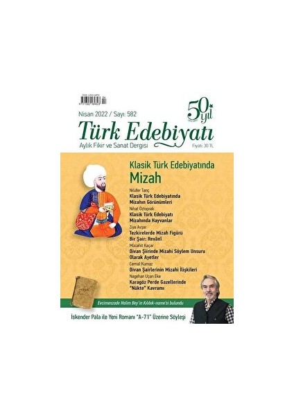 Sayı: 582 Nisan 2022