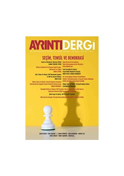 Ayrıntı Dergi Sayı: 42 Kış 2022