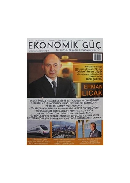 Sayı: 9 Temmuz - Eylül 2018