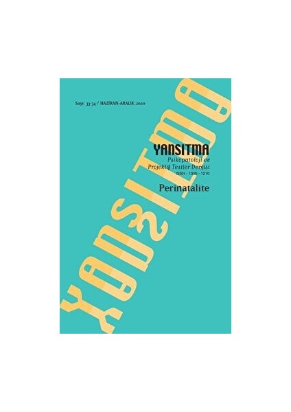 Sayı: 33-34 Haziran-Aralık 2020