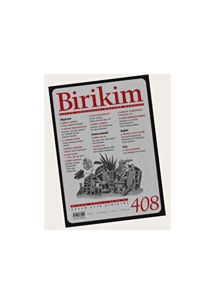 Aylık Sosyalist Kültür Dergisi Sayı: 408 Nisan 2023