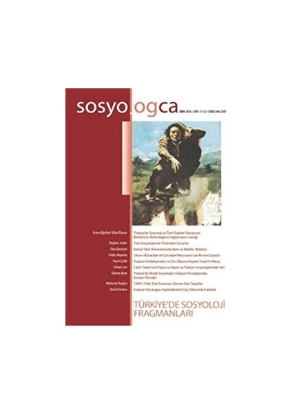 Sosyologca Dergisi Sayı: 11-12