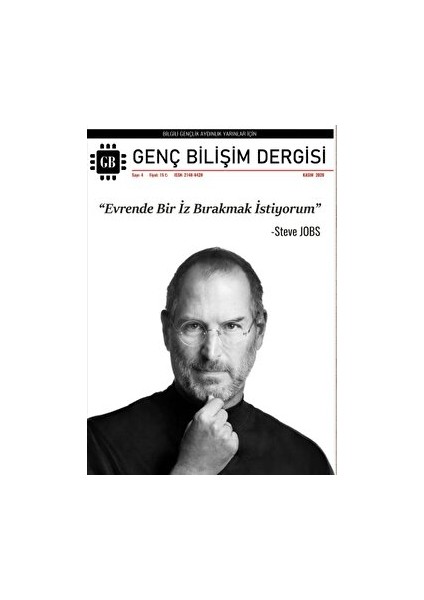 Genç Bilişim Dergisi Sayı: 4 Kasım 2020