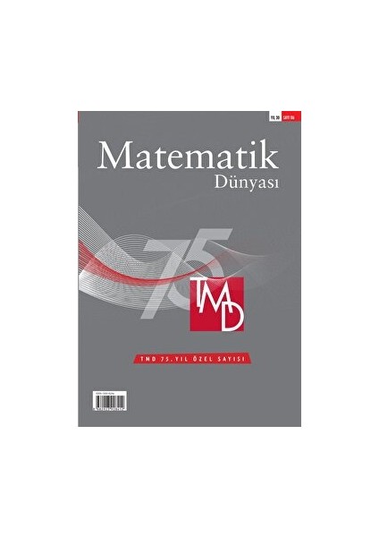 Matematik Dünyası Dergisi Sayı: 116
