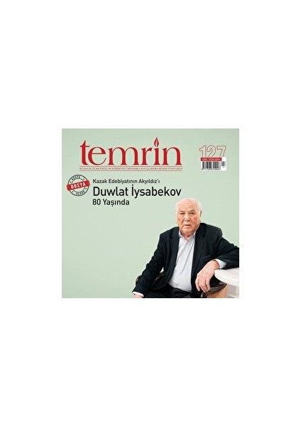 Temrin Düşünce Ve Edebiyat Dergisi Sayı: 127 Eylül - Ekim 2022