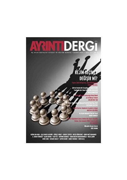 Ayrıntı Dergi Sayı: 43 Bahar 2023