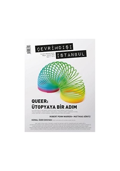 Çevrimdışı Istanbul Iki Aylık Edebiyat Dergisi Sayı: 2 Mayıs-Haziran 2016