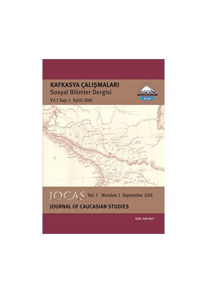 Çalışmaları Sosyal Bilimler Dergisi Yıl:1 Sayı:1 Eylül 2015