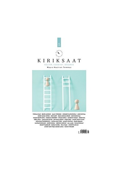Kırık Saat Kültür, Edebiyat, Düşünce Dergisi Sayı: 5 Mayıs - Haziran - Temmuz 2021