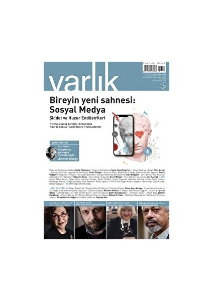 Varlık Edebiyat Ve Kültür Dergisi Sayı: 1374 - Mart 2022