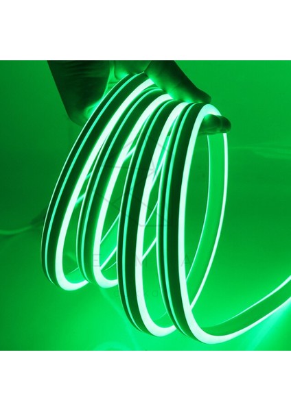 220 Volt Neon LED Tak Çalıştır Esnek Şerit Neon LED Aydınlatma 8X16 mm Hortum LED