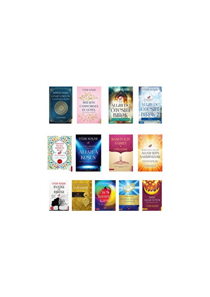Allah'a Koşun - Evliya ve Eşkıya - 13 Kitap Set - Uğur Koşar