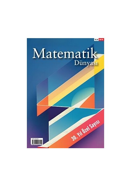 Matematik Dünyası Dergisi Sayı: 115