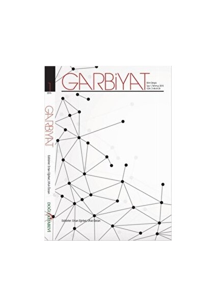 Garbiyat Dergisi Sayı: 1 - Temmuz 2015