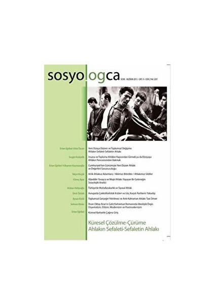 Sosyologca Dergisi Sayı : 9