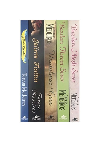 Teresa Medeiros Romantik Kitaplar Serisi Takım Set 5 Kitap