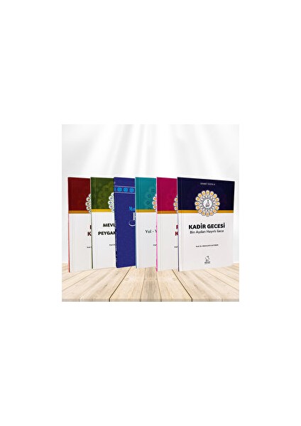 Mahmud Esad Coşan Kandil Seti (6 Kitap) - Mahmud Esad Coşan