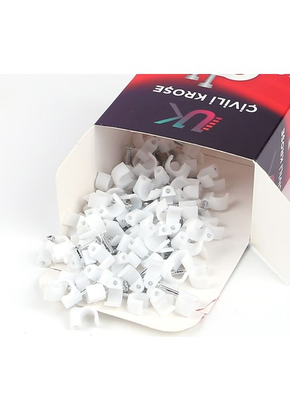 Çelik Çivili Kroşe Beton Kablo Kroşesi No:4-5 500 Adet 10 Kutu fiyatları