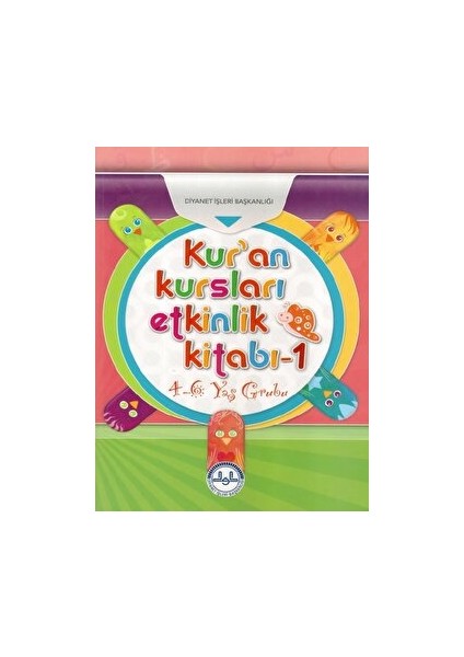 Kur'an Kursları Etkinlik Kitabı 1