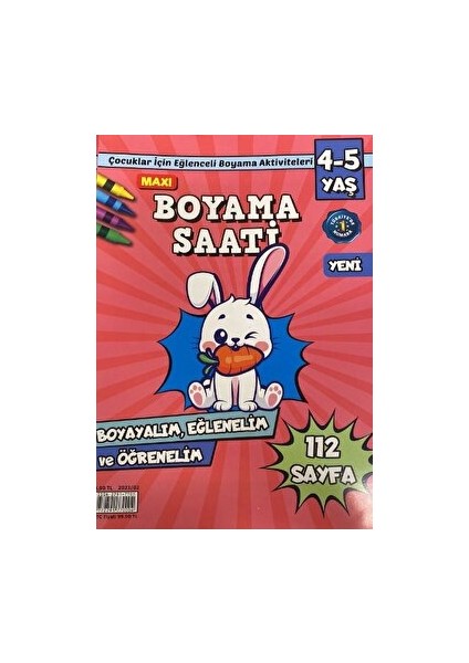 Maxi Boyama Saati 4-5 Yaş