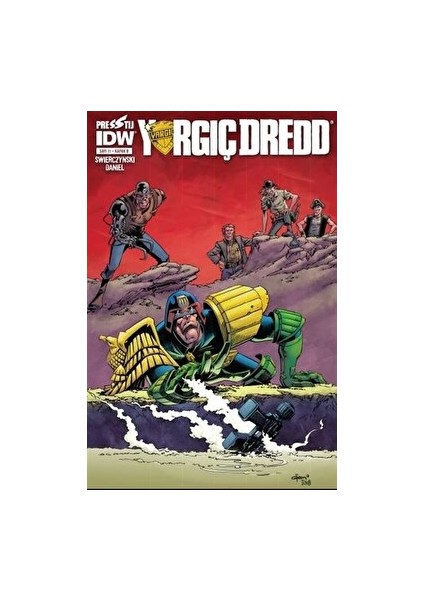 Yargıç Dredd 11: Kapak B - Duane Swierczynski