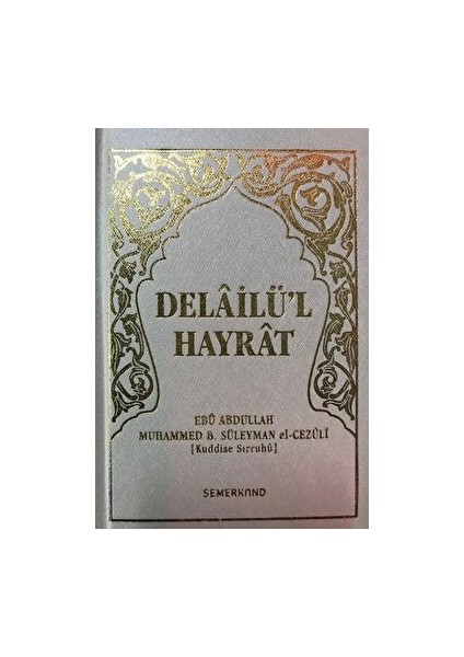 Delailül Hayrat Cep Boy Beyaz Kapak