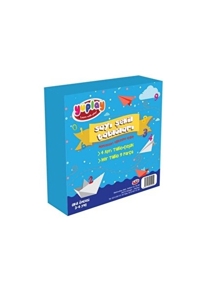 Sayı Şekil Tabloları - 36 Parça
