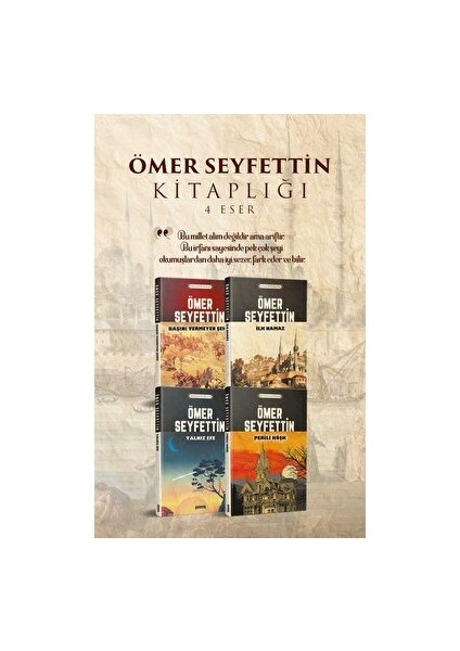 Ömer Seyfettin Hikayeleri 4 Kitap