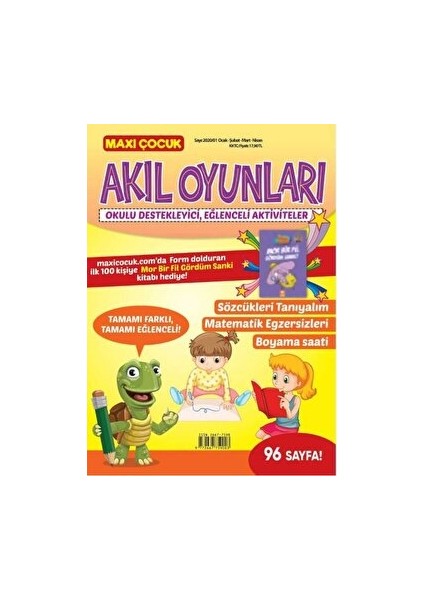 Maxi Çocuk Akıl Oyunları 1