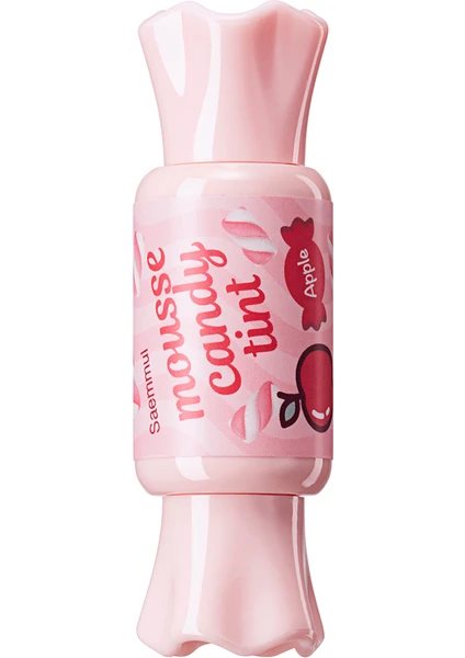 The Saem Nem Sağlayan Köpük Yapılı Tint - Saemmul Mousse Candy Tint  Apple 10 gr