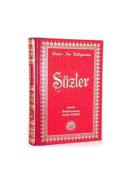 Sözler (Büyük Boy - Sırtı Deri) - Bediüzzaman Said Nursi