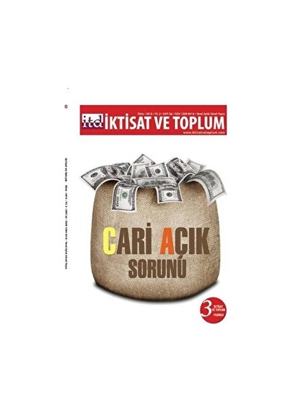 Iktisat ve Toplum Dergisi Sayı: 36