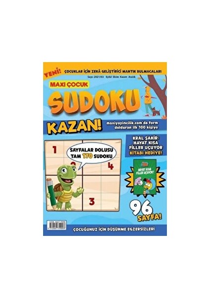 Maxi Çocuk Sudoku 6