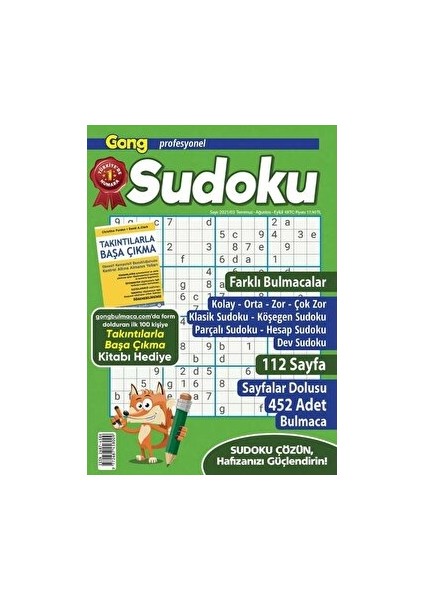 Maxi Gong Profesyonel Sudoku 7