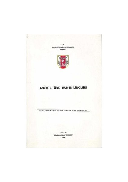 Tarihte Türk - Rumen Ilişkileri