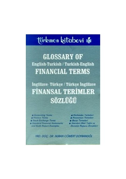 Finansal Terimler Sözlüğü / Glossary Of Financial Terms - Nuran Cömert Doyrangöl