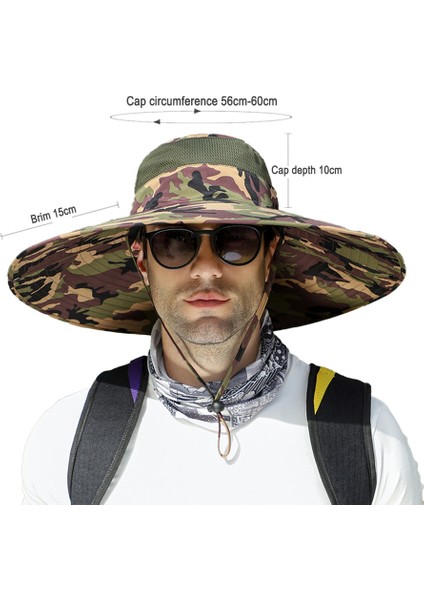 Büyük Kenarlı Nefes Alan Güneşlik Şapka (Yurt Dışından) modelleri