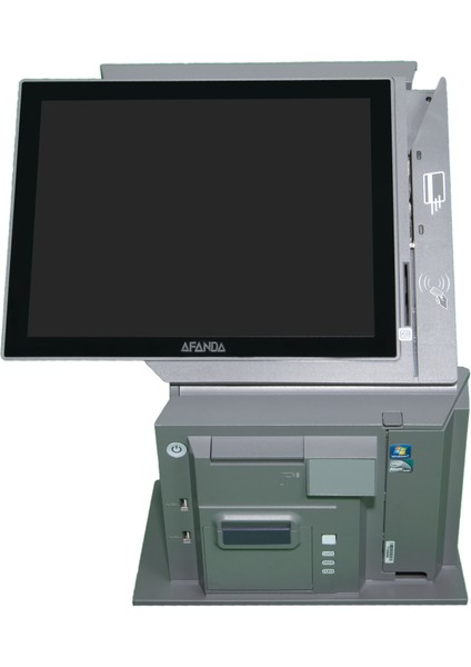 ZL-1500 I5 8 Ram 120 SSD Freedos Çift Ekran Dokunmatik Pos Terminal