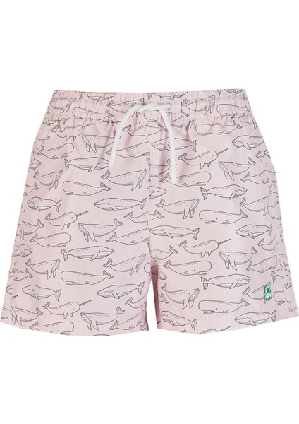 Benetton Erkek Çocuk Mayo Şort Pembe B25038