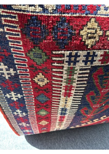 El Dokuma 130X200 Kilim Modeli Halı Kırmızı Namazlık Seccade !