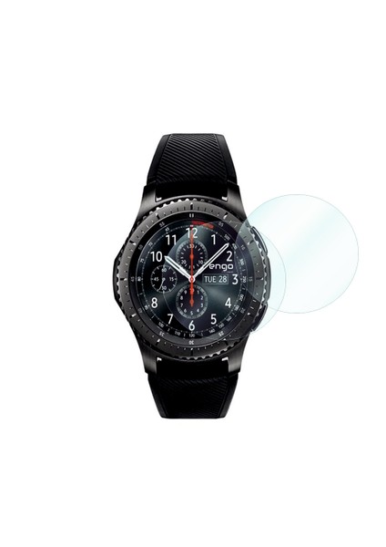 Samsung Gear S3 Frontier Ekran Koruyucu Şeffaf Nano Cam 2 Adet