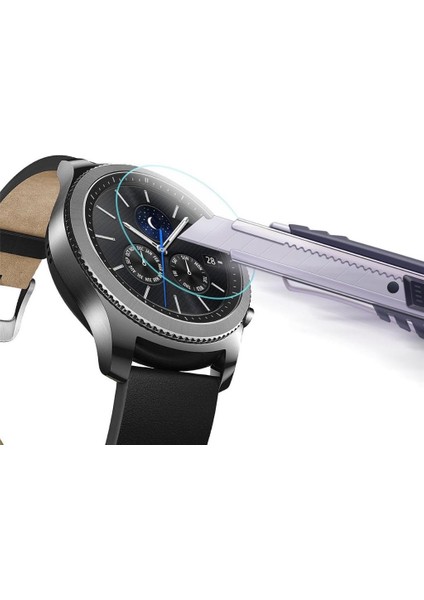 Samsung Gear S3 Frontier Ekran Koruyucu Şeffaf Nano Cam 2 Adet fiyatları