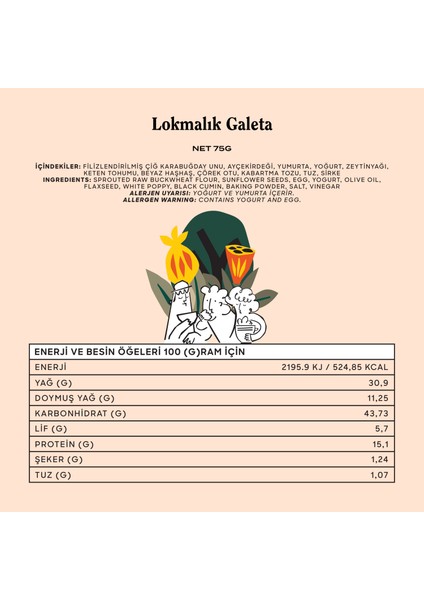 The Good Wild Lokmalık Galeta 75 G