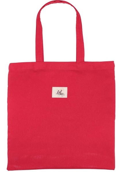 Kırmızı Bez Çanta