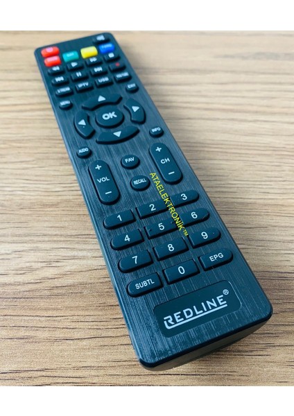 Orjinal Redline Hd Multibox Sencrom Uydu Cihazı Alıcısı Kumandası Subtxt Iptv Tuşlu Orıjınal Görsel Aynı Yazılı Markalı Ürün