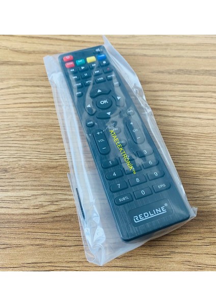 Orjinal Redline Hd Multibox Sencrom Uydu Cihazı Alıcısı Kumandası Subtxt Iptv Tuşlu Orıjınal Görsel Aynı Yazılı Markalı Ürün fiyatları