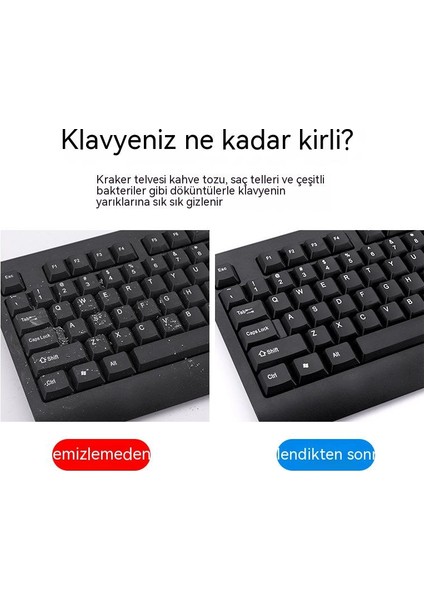 2 Parçalı Temizleme Yumuşak Kauçuk Araba Toz Giderme Tutkalı Araba Temizleme Araçları Seti (Yurt Dışından)