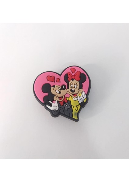 Terlik Ayakkabı Sandalet Tokası Silikon Mickey Mouse Terlik Süsü Aksesuar fiyatları