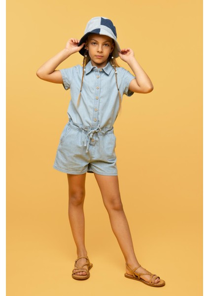 Kız Çocuk Jean Tulum X9994A623HS