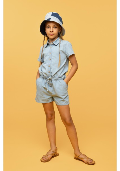 Kız Çocuk Jean Tulum X9994A623HS